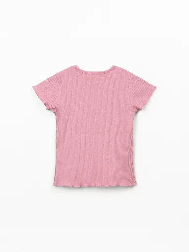 Play Up - Flamé rib t-shirt (sculpture)