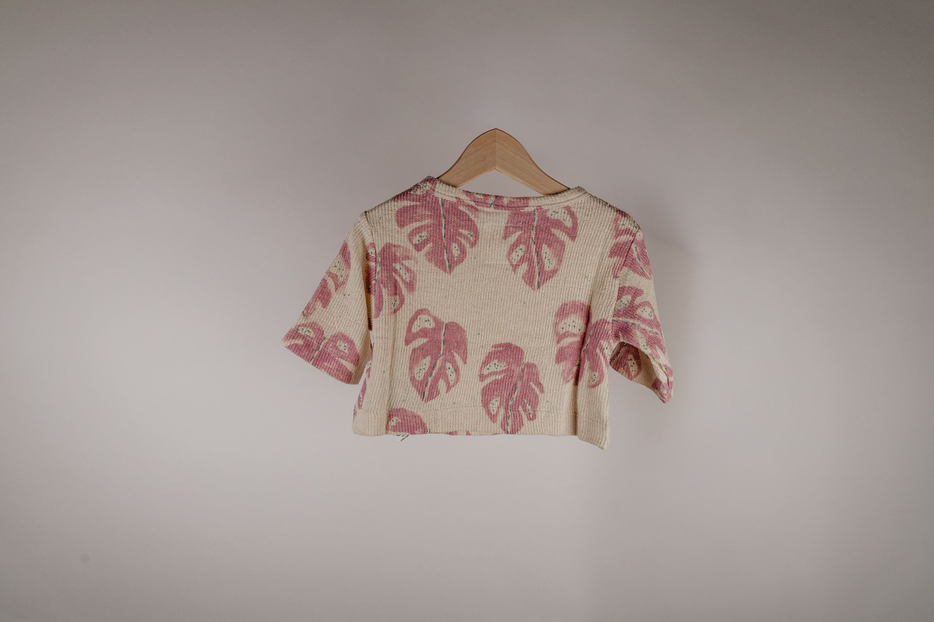 Play Up - Monstera printed t-shirt - 1