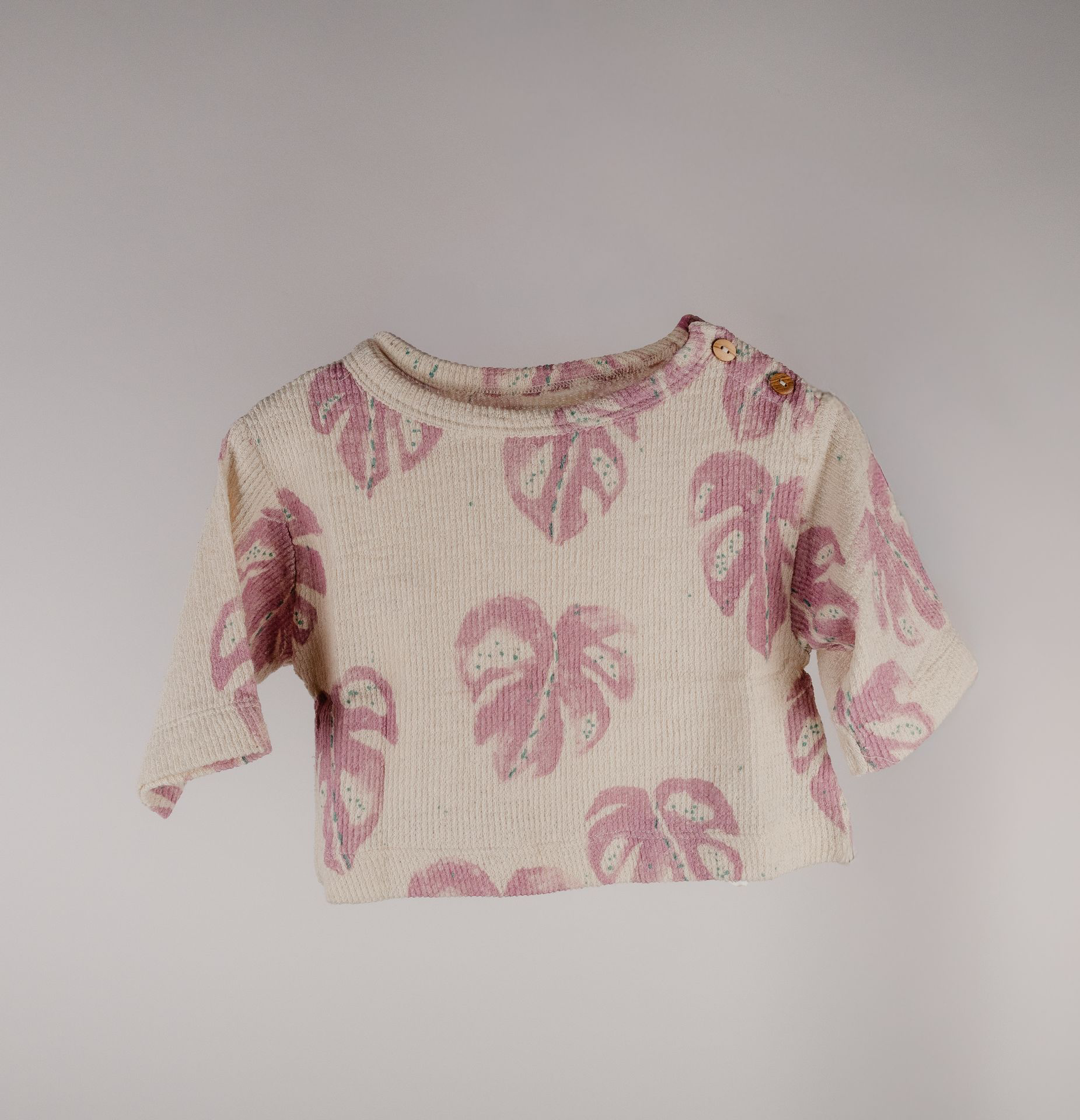 Play Up - Monstera printed t-shirt - 4