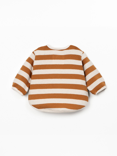 Play Up – Camel Stripe Baby Sweater