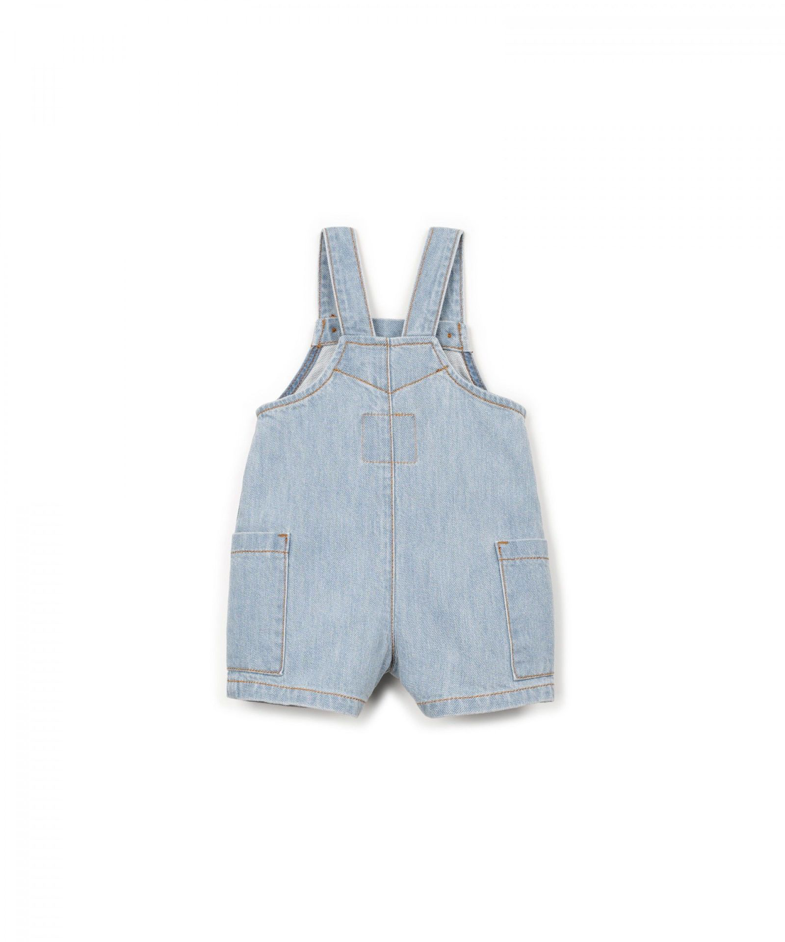 Play Up – Denim Baby Jumpsuit 💙🌿 - 1