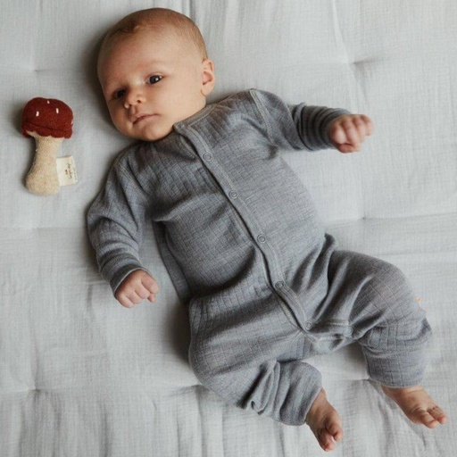 Joha - Nightsuit 2in1 foot - Sesame melange